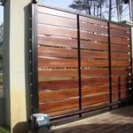 Portones de madera para parcelas